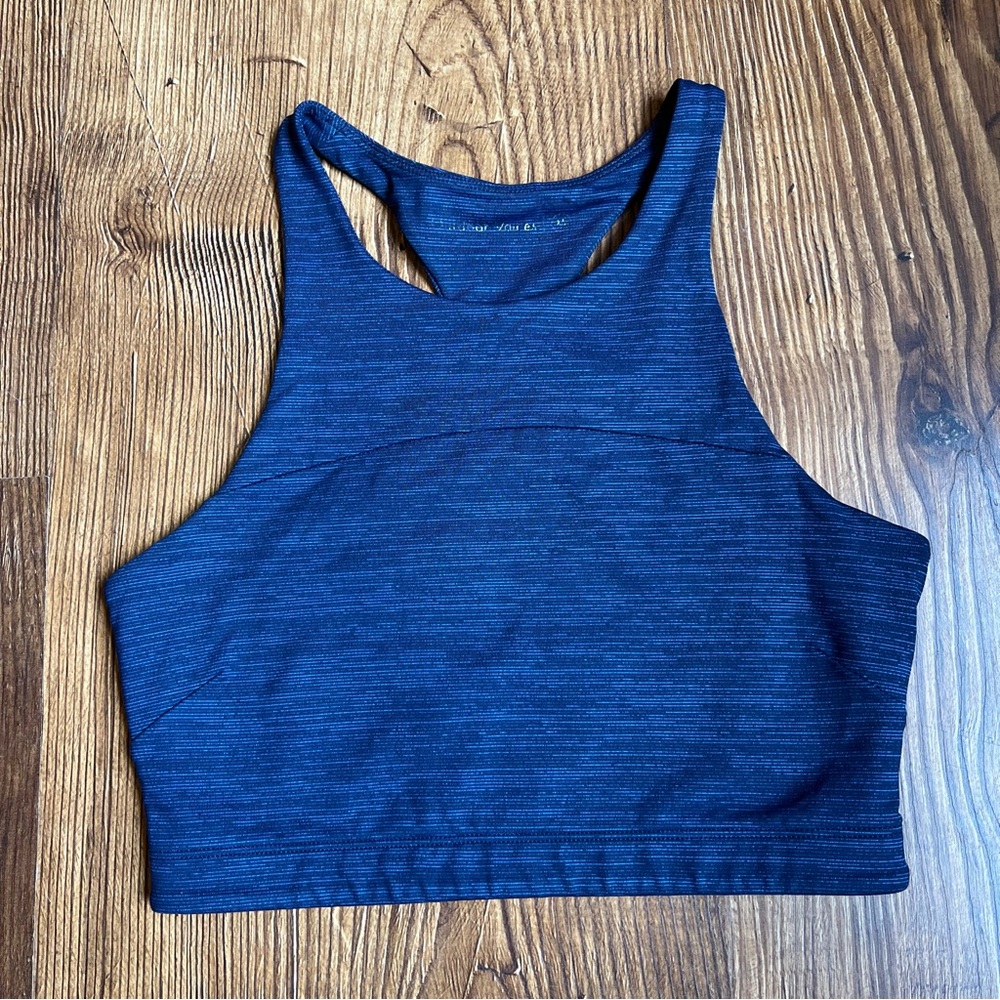 Outdoor Voices Sports Bra Women’s XS TechSweat crop blue athletic yoga sports